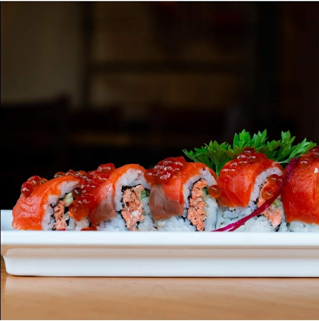 Triple Wild Salmon Roll