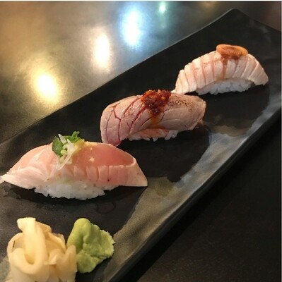Aburi Nigiri Trio