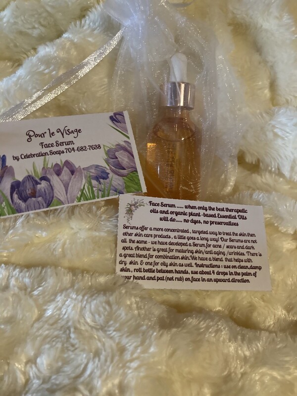 Pour le Visage Face Serum for mature skin