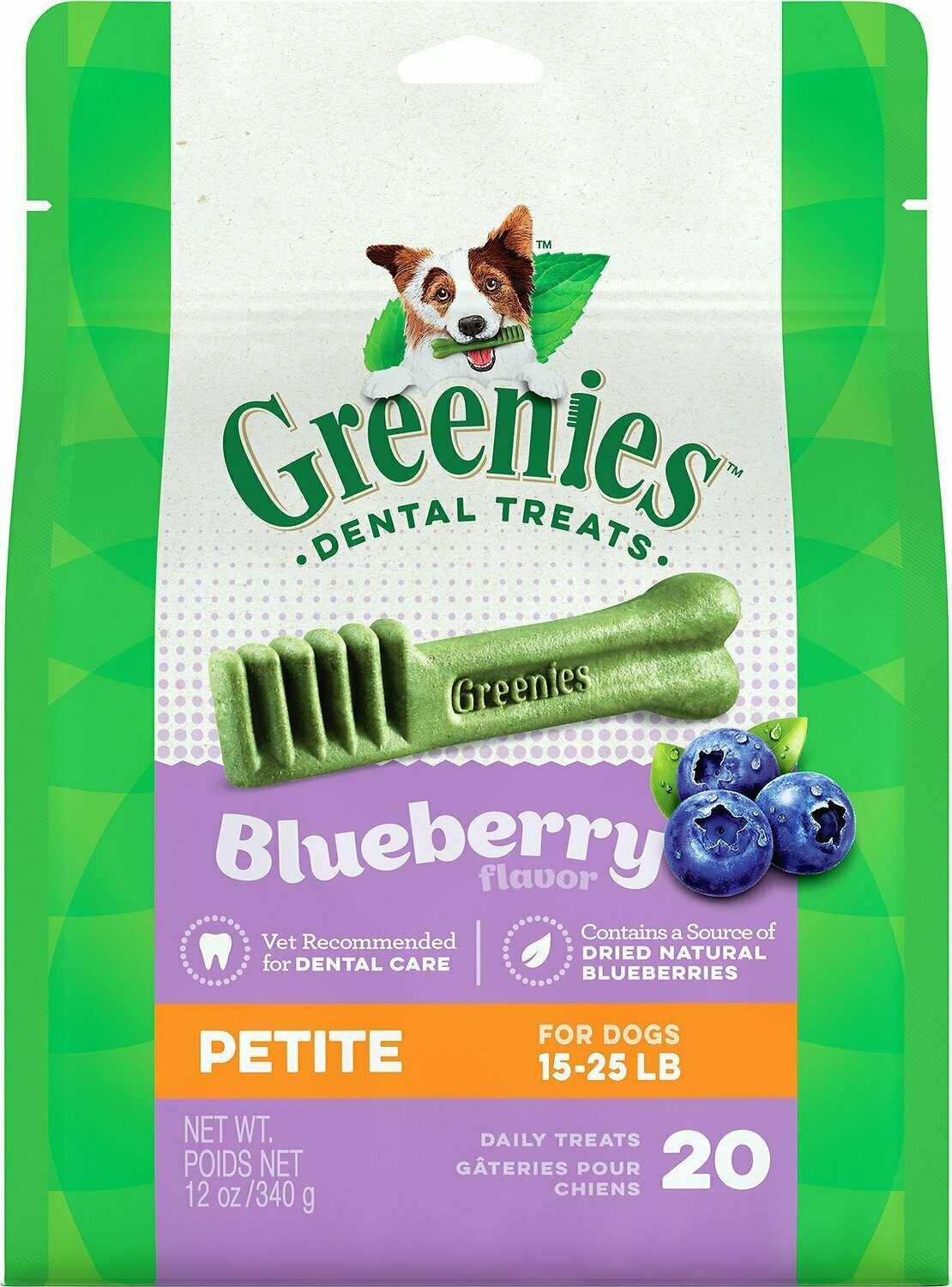 greenies chien