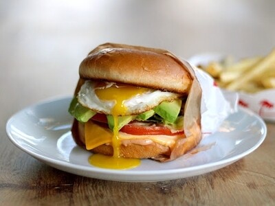 Double Burger Chicken
