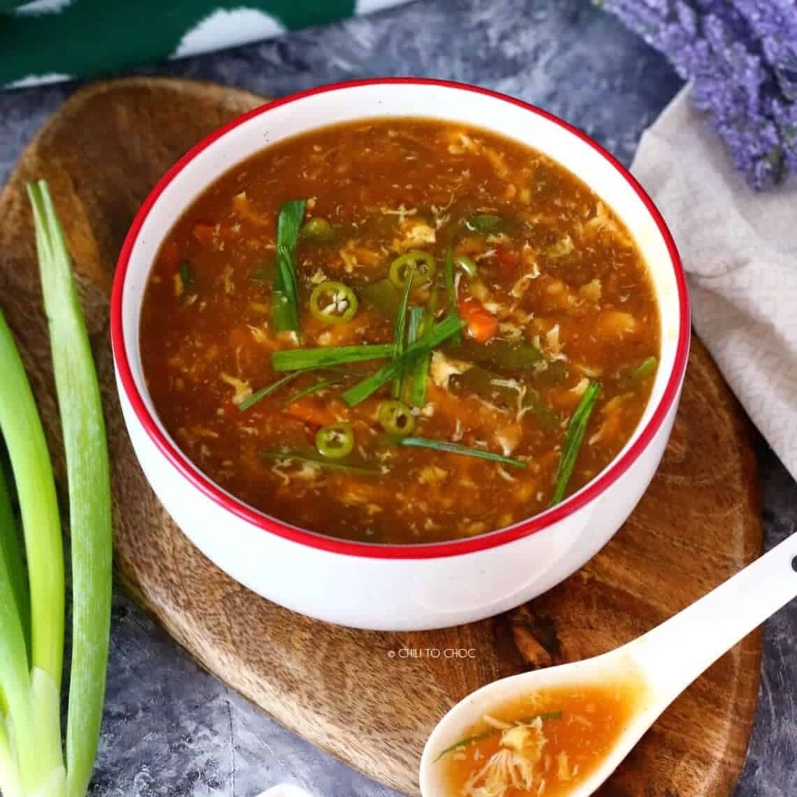 Hot &amp; Sour Chicken Soup