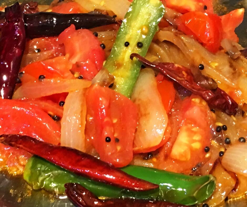 Onion Tomato Fry