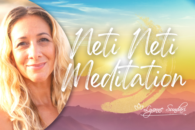 Neti Neti Meditation