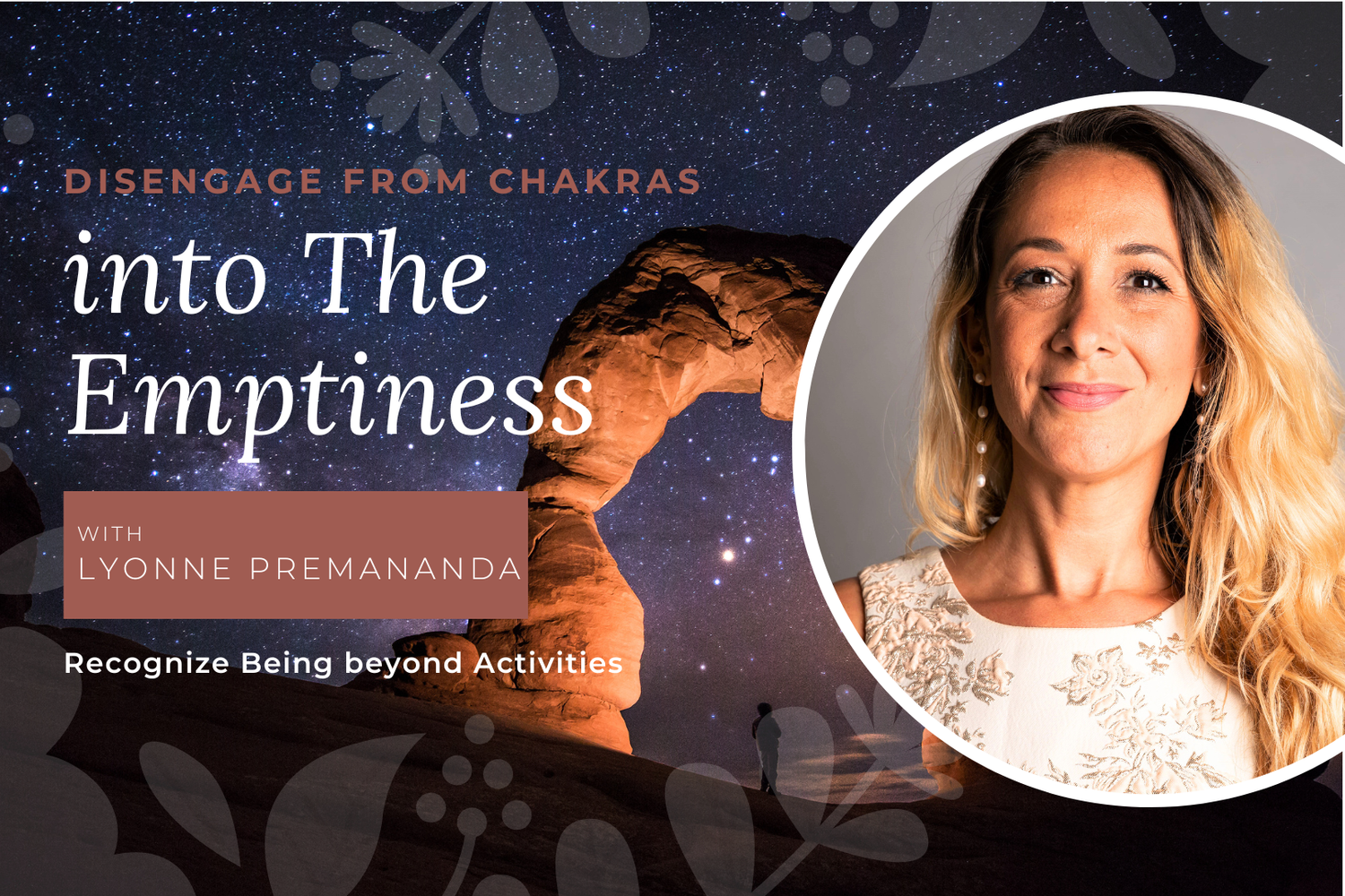 Disengage from Chakras into The Emptiness Guided Meditation