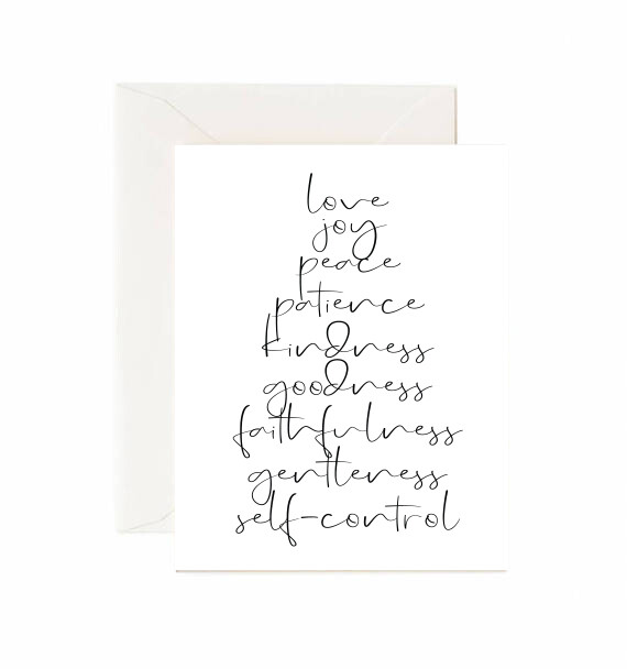 &quot;Fruit of the Spirit&quot; Card