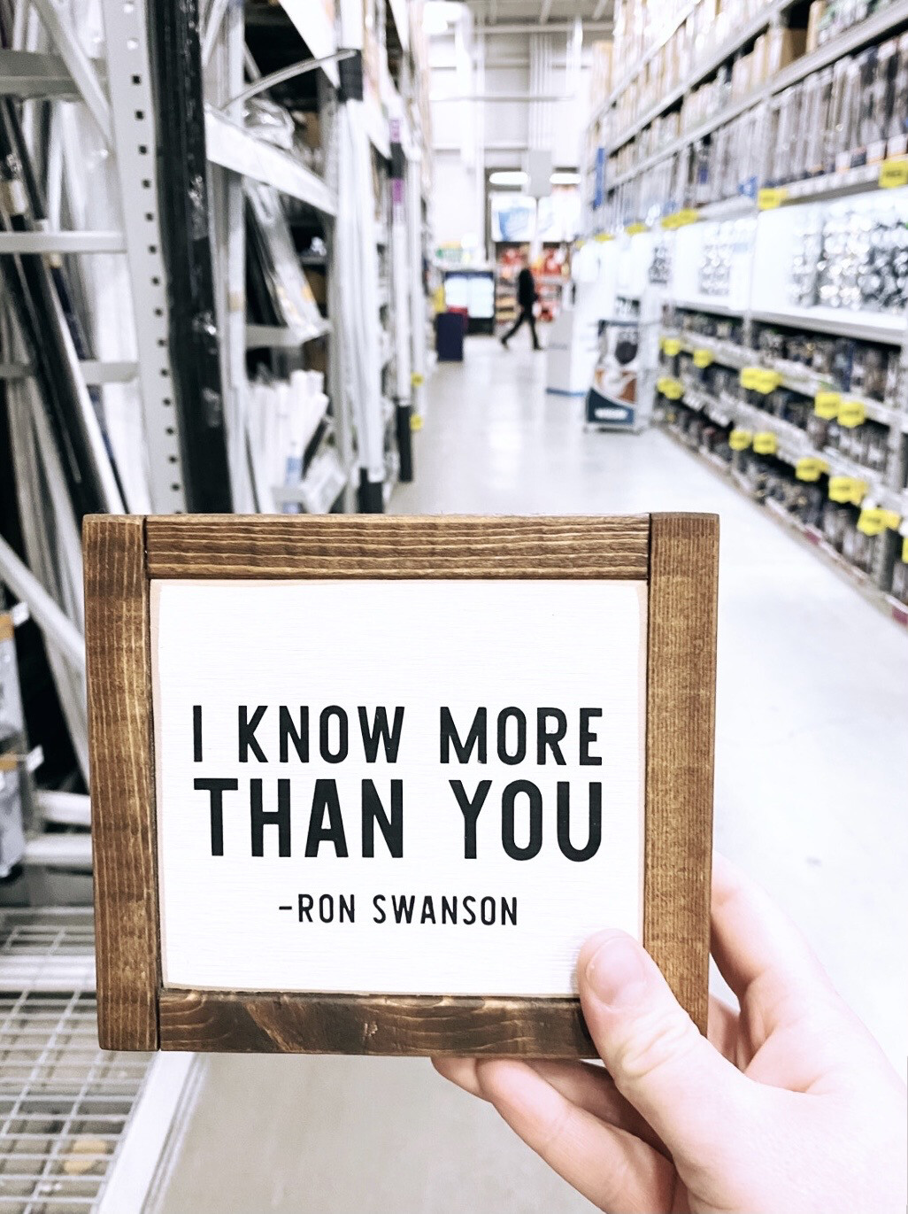 I Know More Than You mini