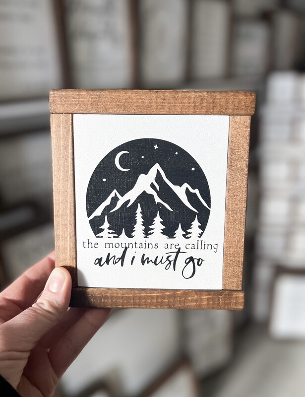The Mountains Are Calling mini