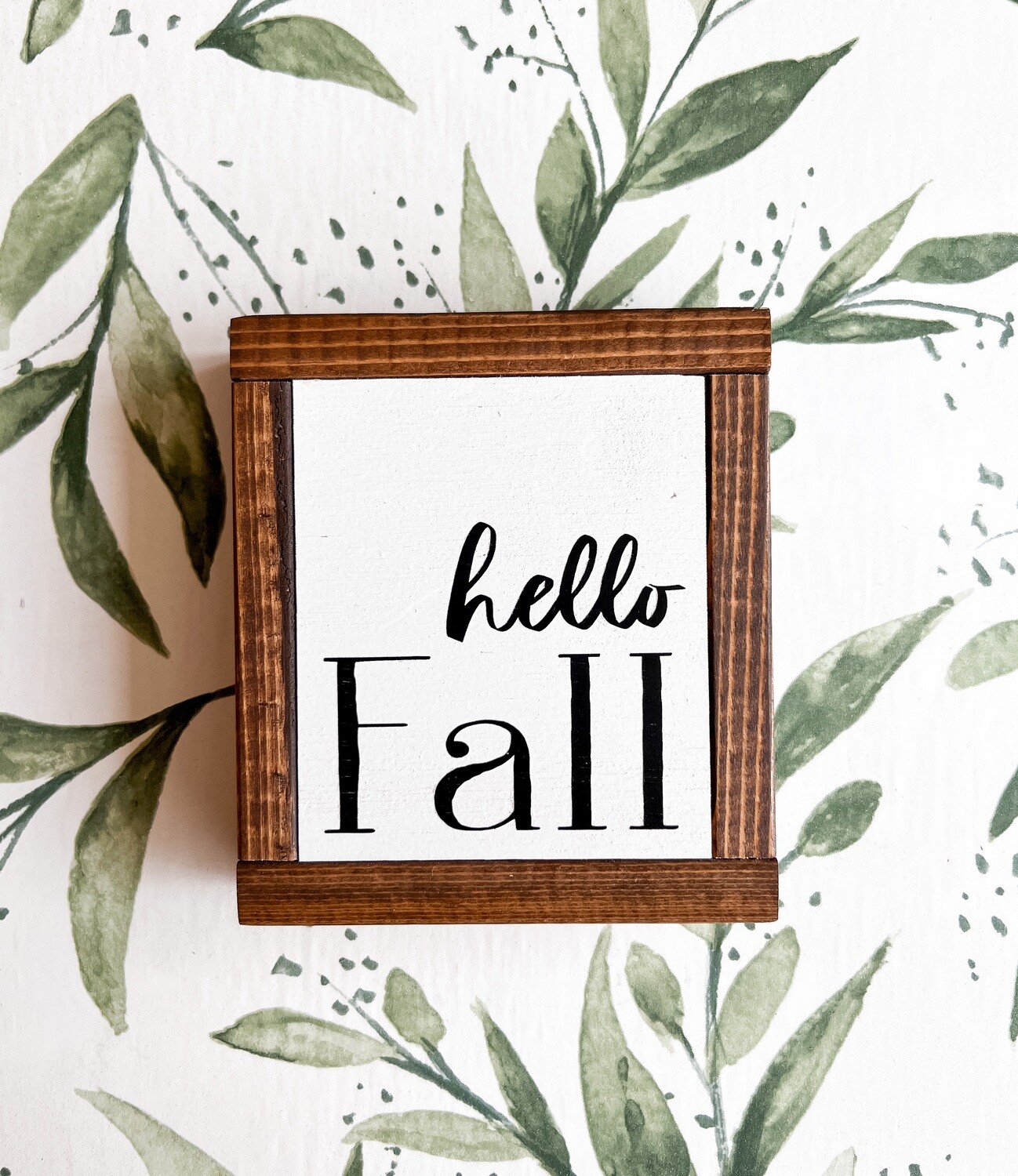 Hello Fall mini
