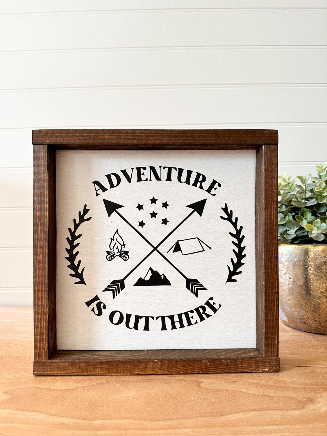 &quot;Adventure is Out There&quot; As Is Sign