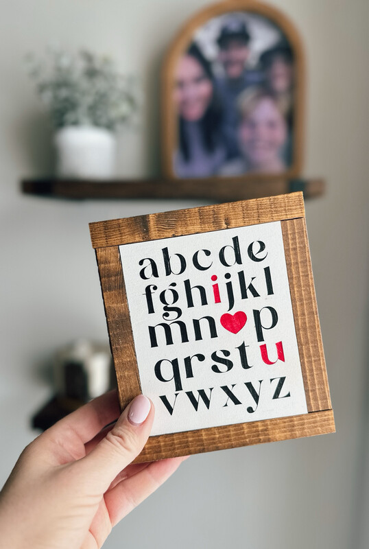 ABC - I ❤️ U mini