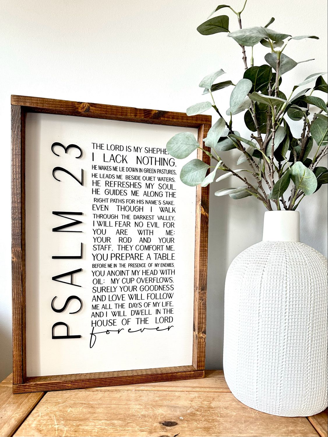 Psalm 23 (Laser Cut)