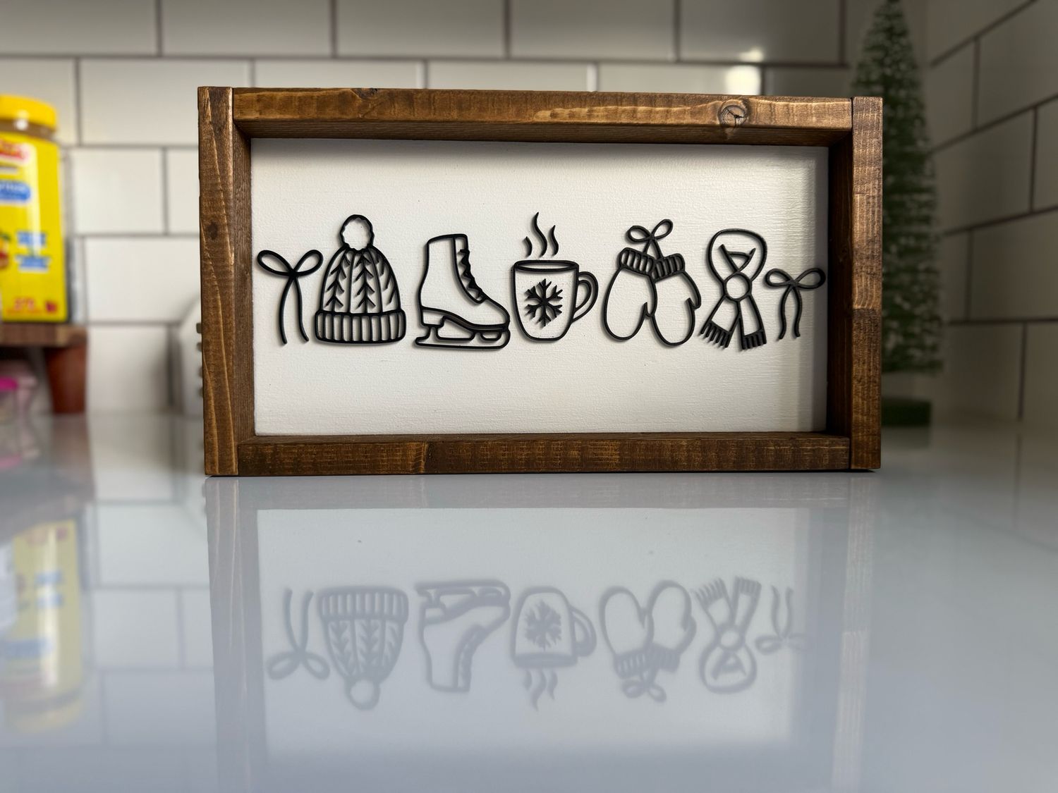 Winter Fun Wood Sign