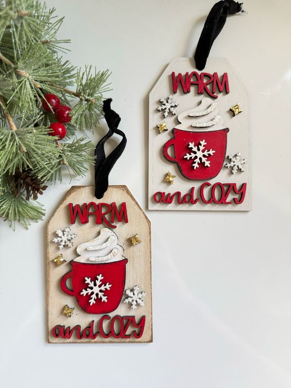 Warm &amp; Cozy Hot Cocoa Tag
