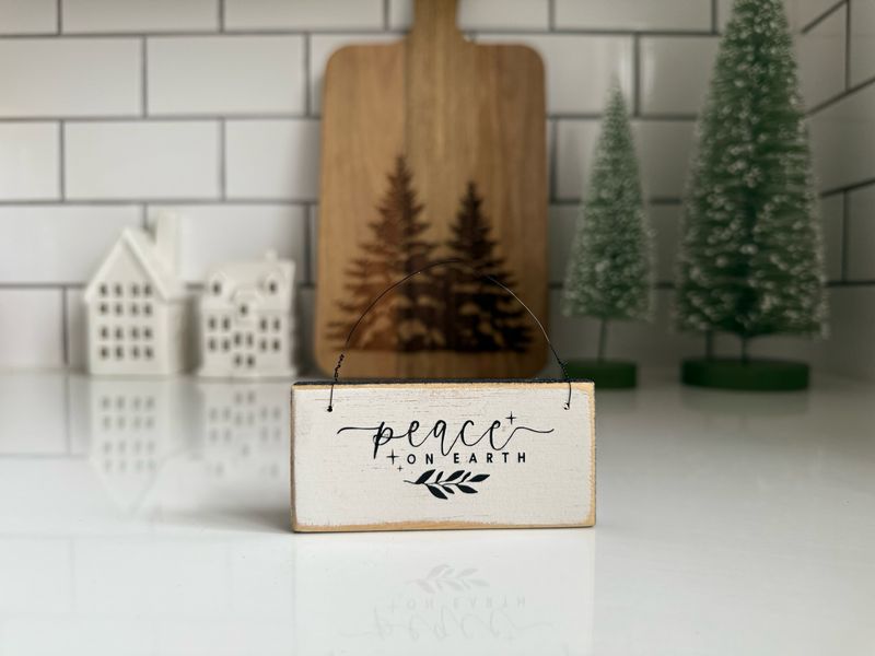 Peace On Earth Ornament