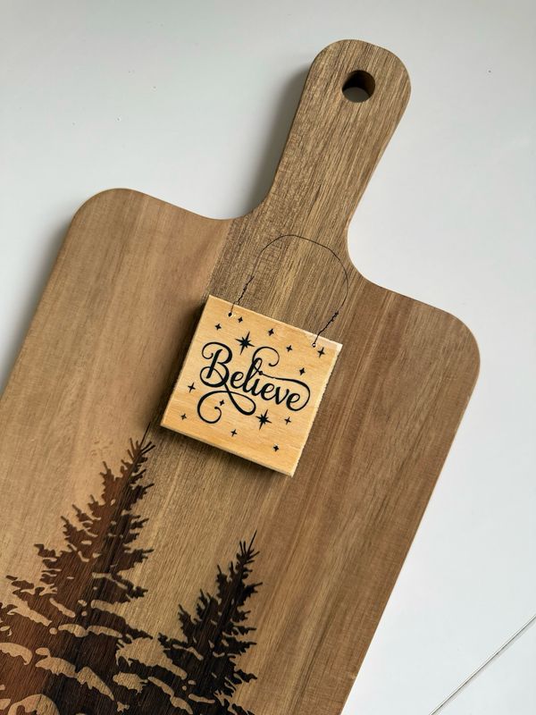 Believe Ornament