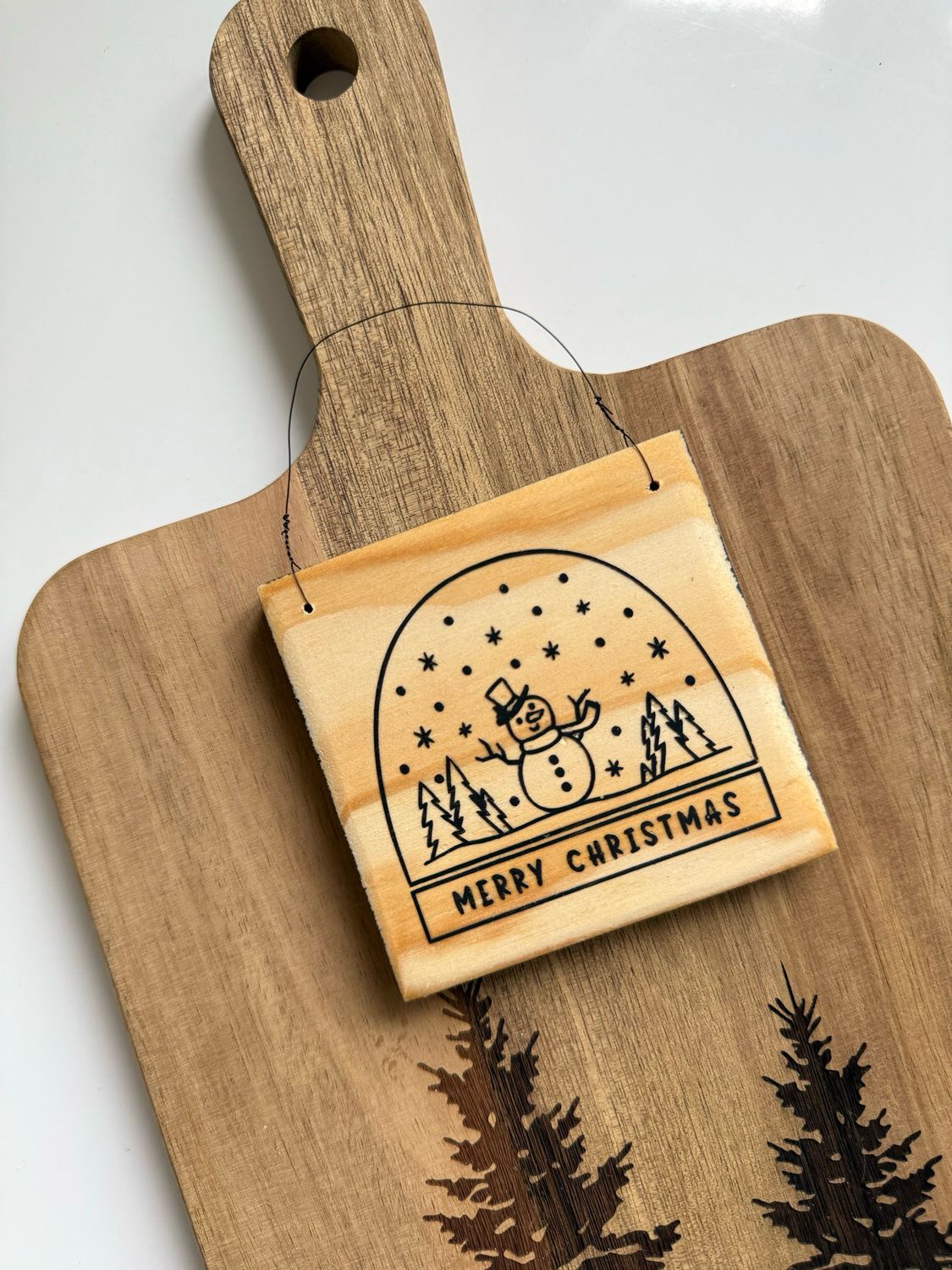 Snow Globe Ornament