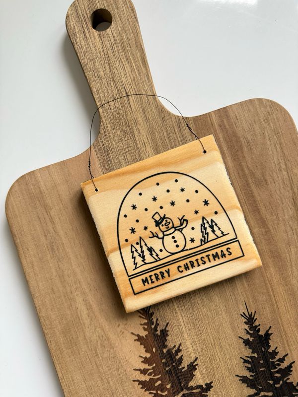 Snow Globe Ornament