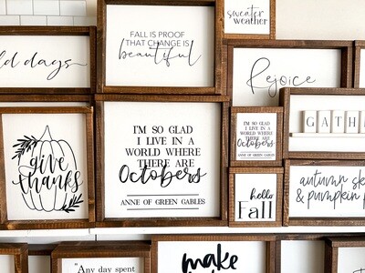 Fall Signs