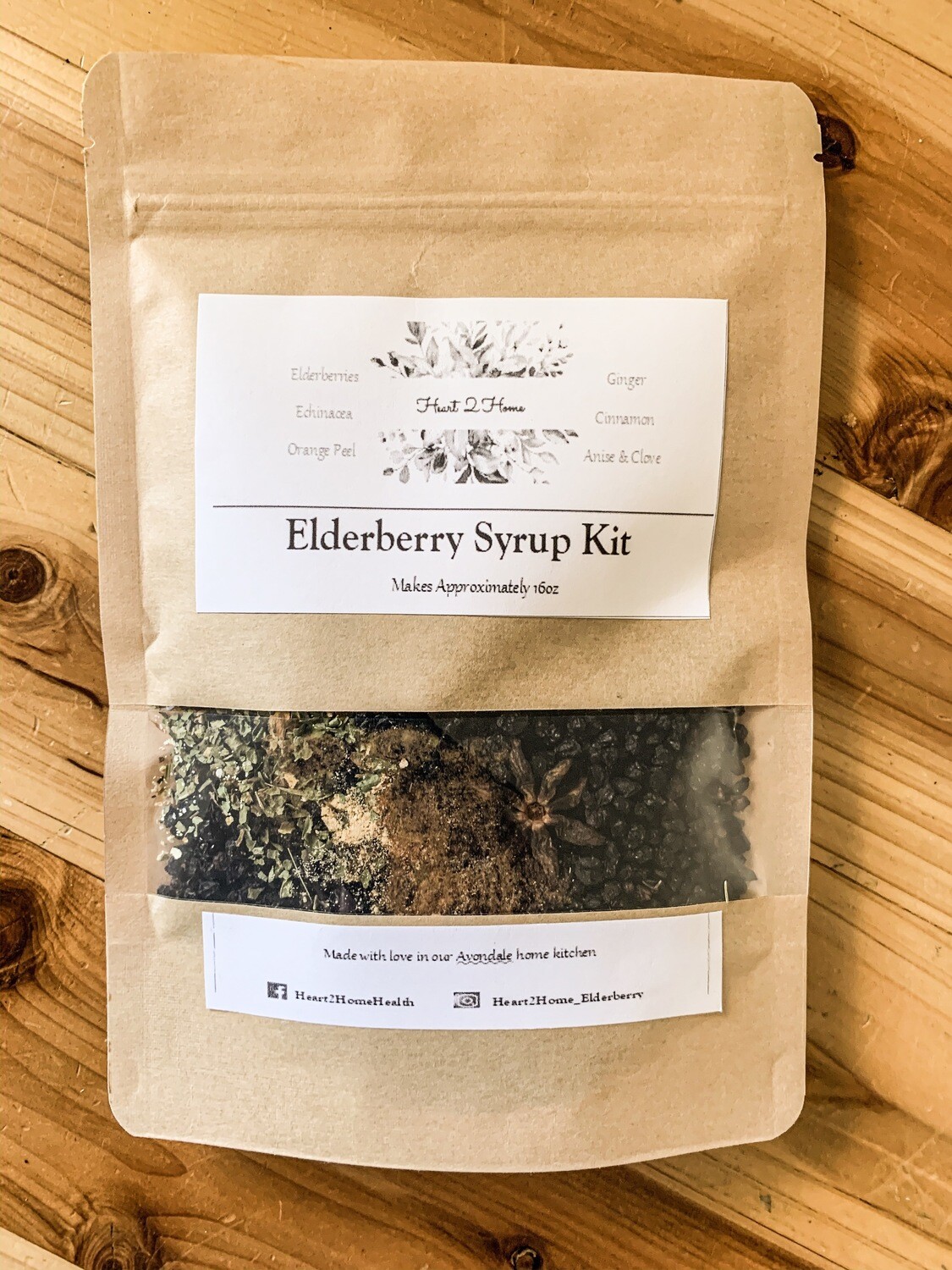 Elderberry Syrup DIY Kit