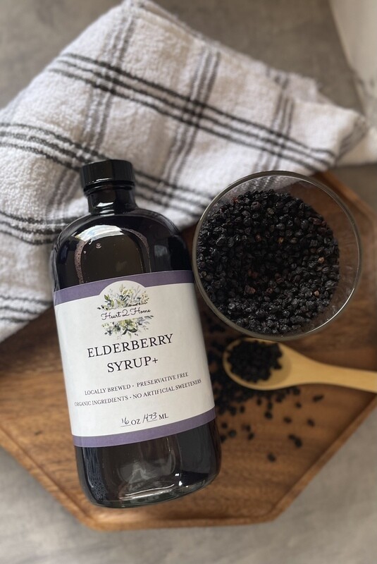 16 Oz Elderberry Syrup +