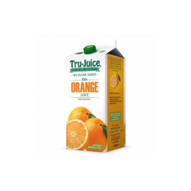 TRUE JUICE FRUIT JUICE - ORANGE - 1.75L