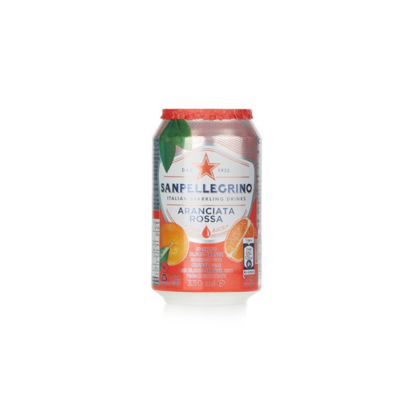 SANPELLEGRINO SPARKLING DRINK - BLOOD ORANGE - 330ML