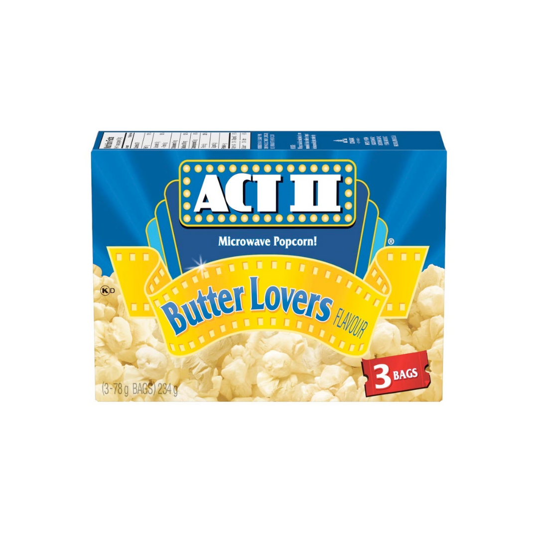 ACT II BUTTER LOVERS (78G)