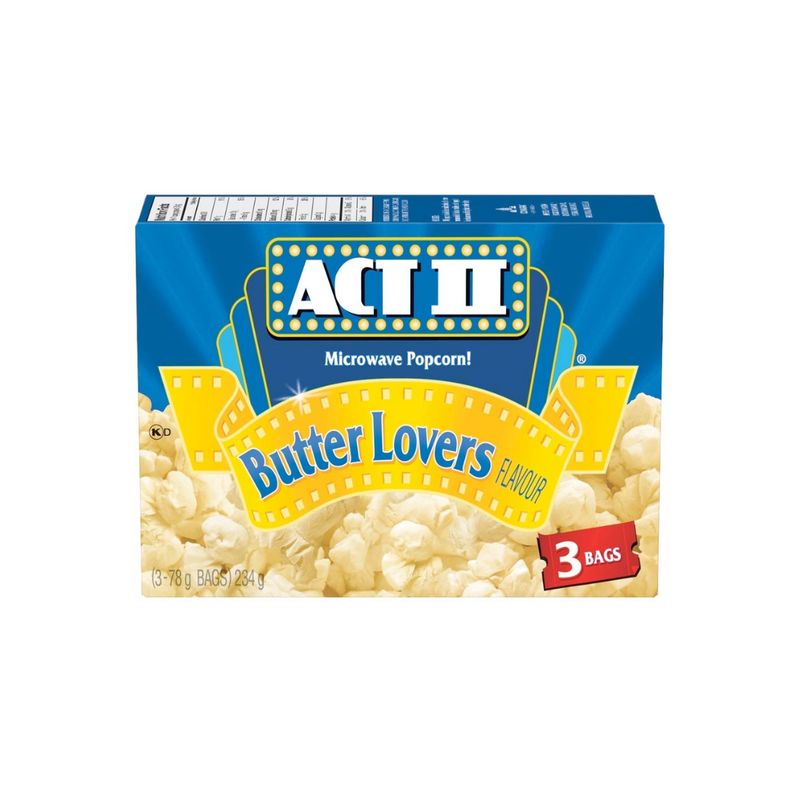 ACT II BUTTER LOVERS (78G)