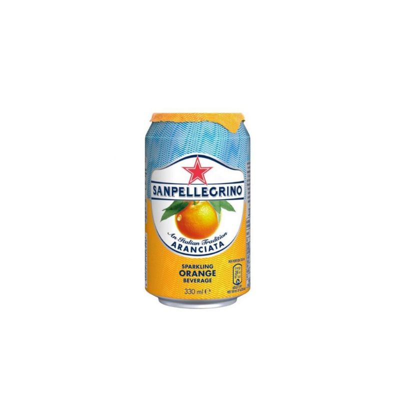 SANPELLEGRINO SPARKLING DRINK - ORANGE - 330ML