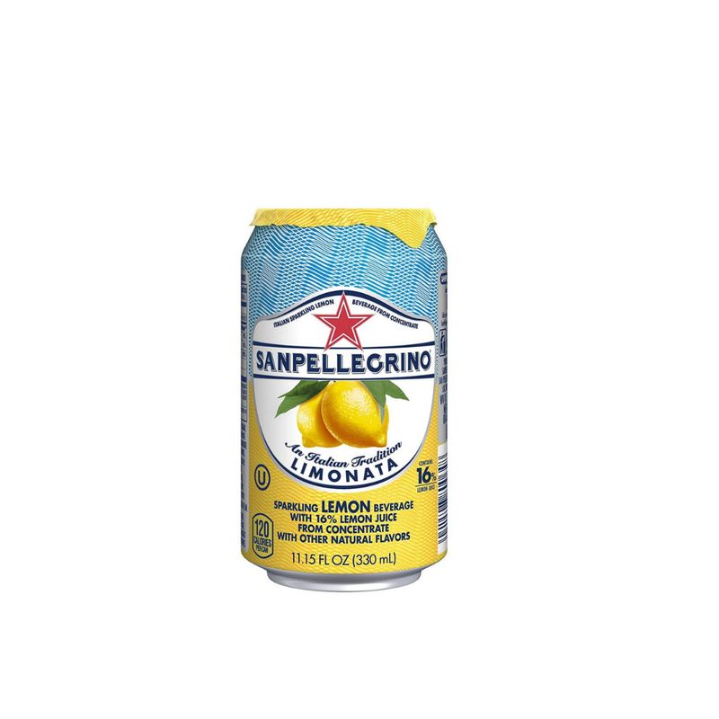 SANPELLEGRINO SPARKLING DRINK - LEMON - 330ML