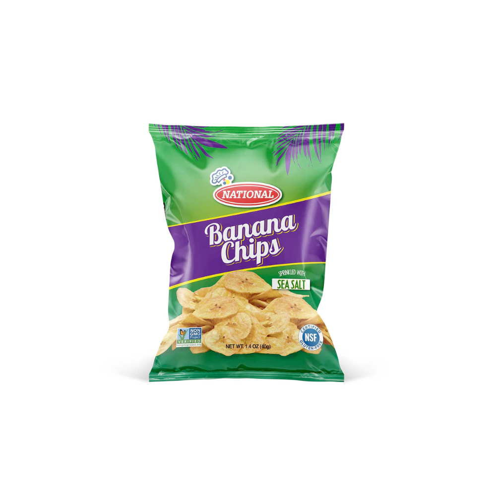 NATIONAL BANANA CHIPS - 36G