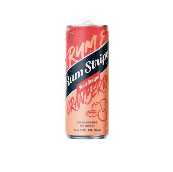 RUM STRIPE - CRANBERRY - 250ML