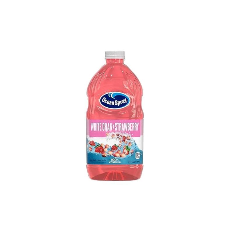 OCEAN SPRAY 100% WHITE CRAN STRAWBERRY