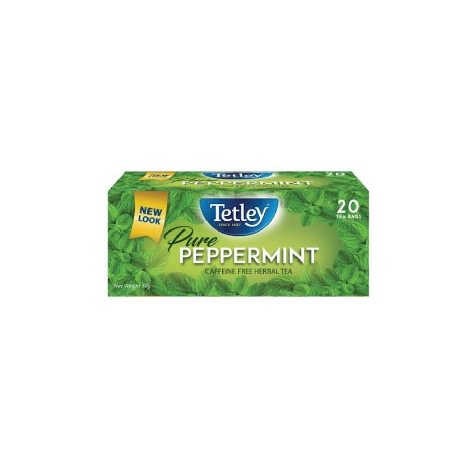 TETLEY PEPPERMINT TEA - 20BAGS