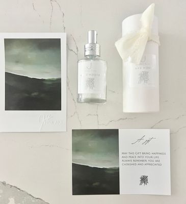 Lake House Room And Linen Spray Fine Art gift Set