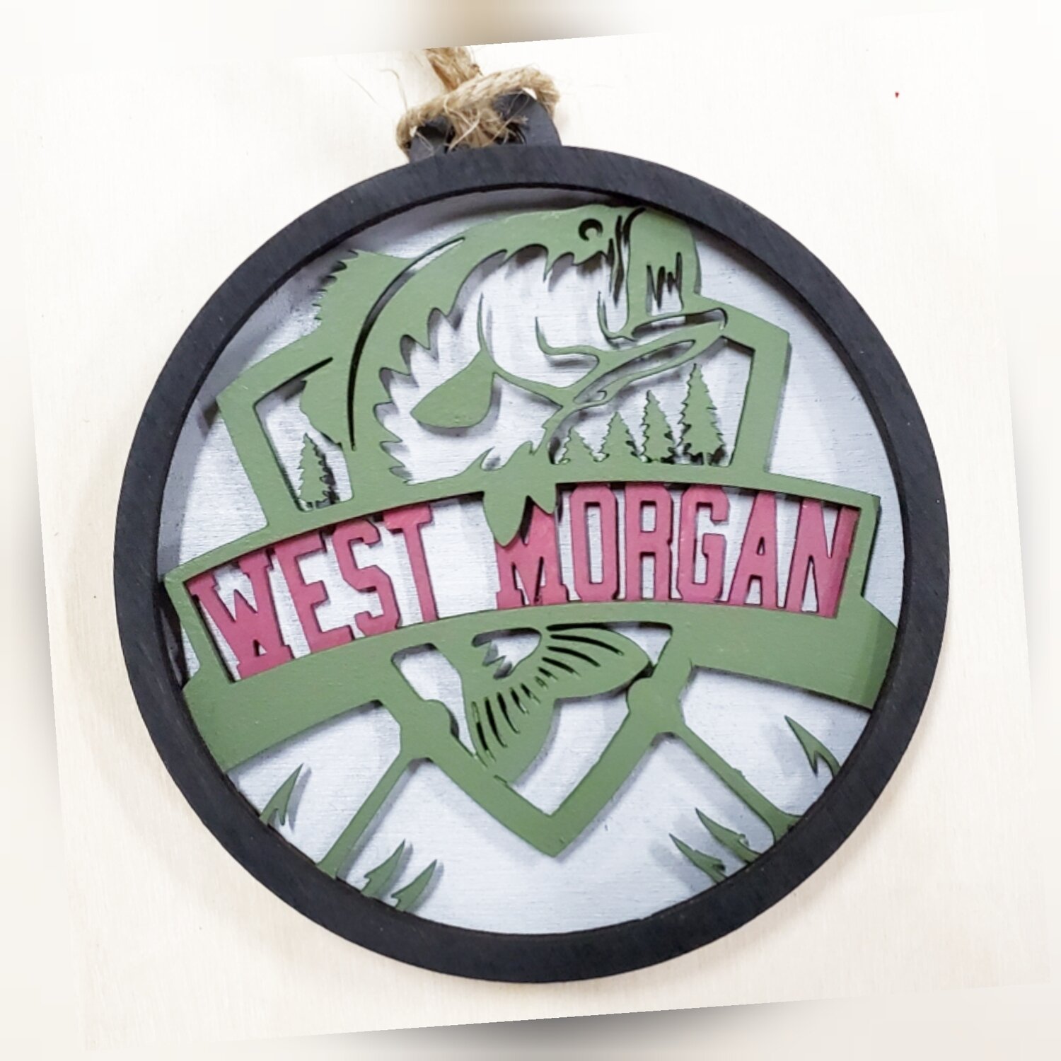 Bass Name Ornament