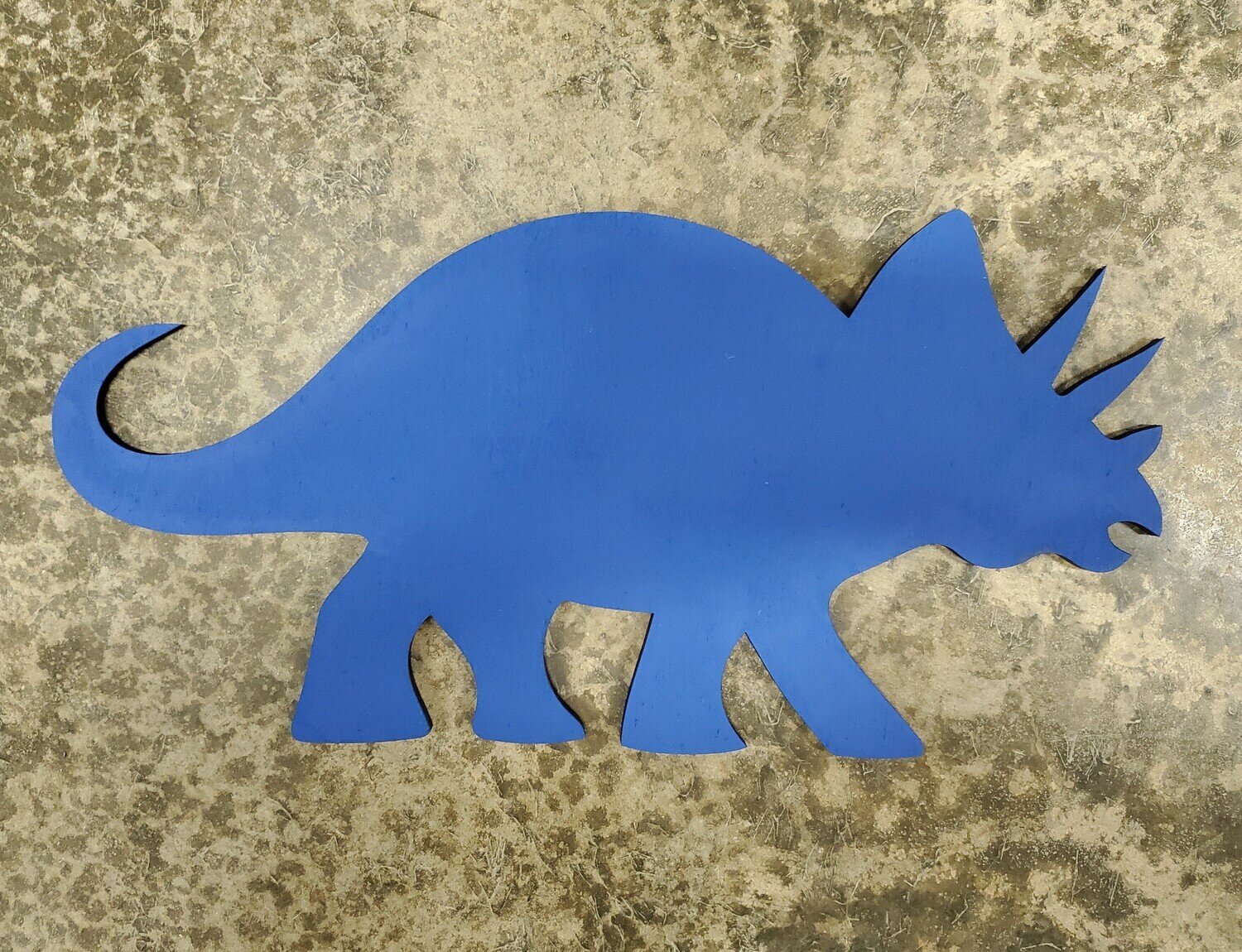 Blue Dino Cutout