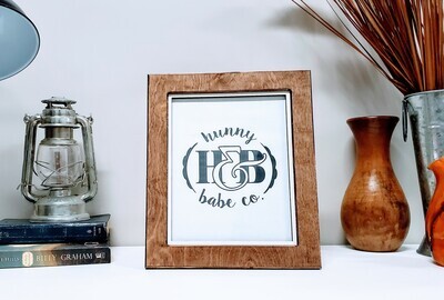 Beveled Edge Picture Frame