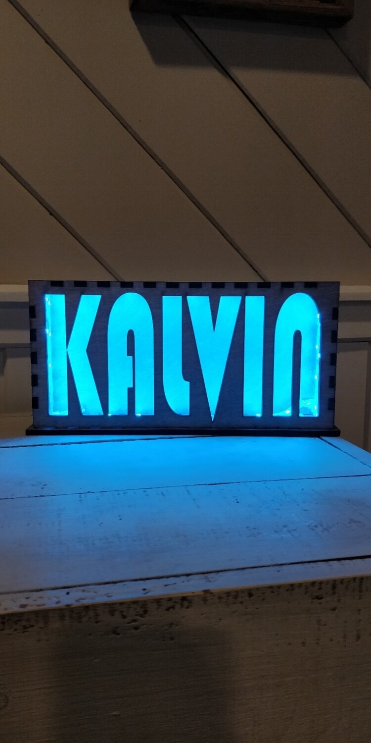 Custom LED Light Box!