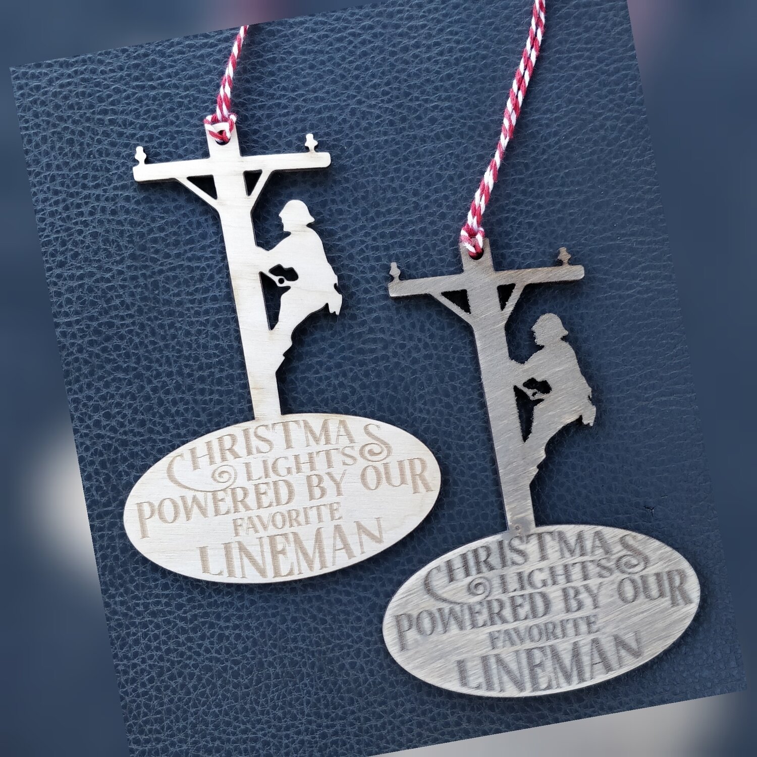 Lineman Ornament