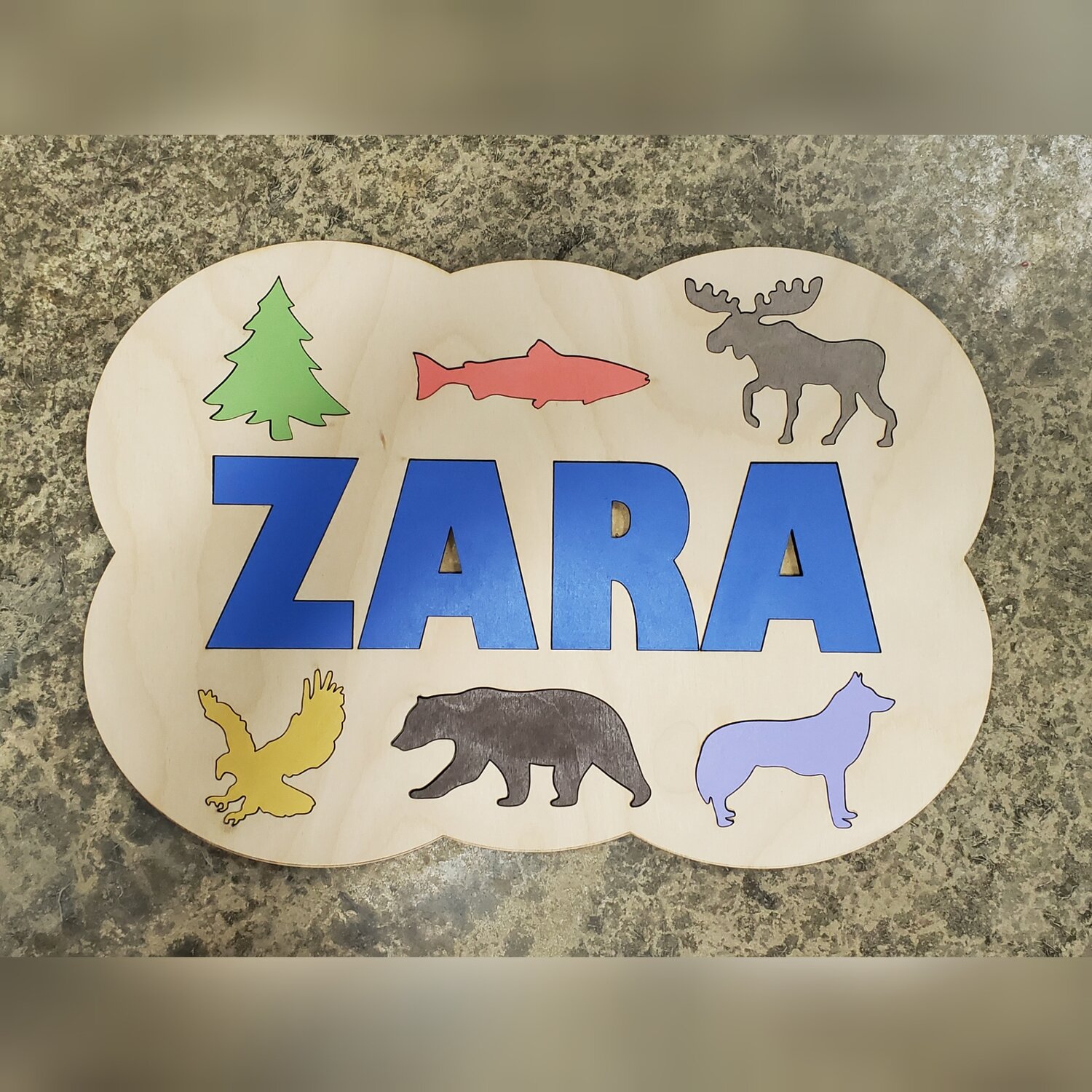 Northern Animal Name Puzzle