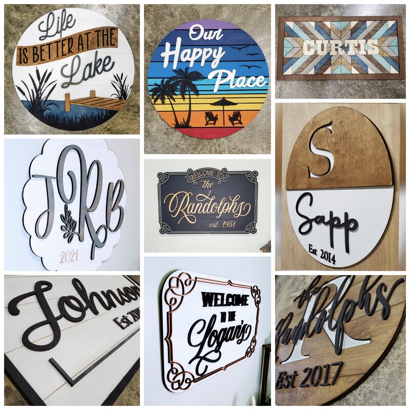 Signs and Door Hangers