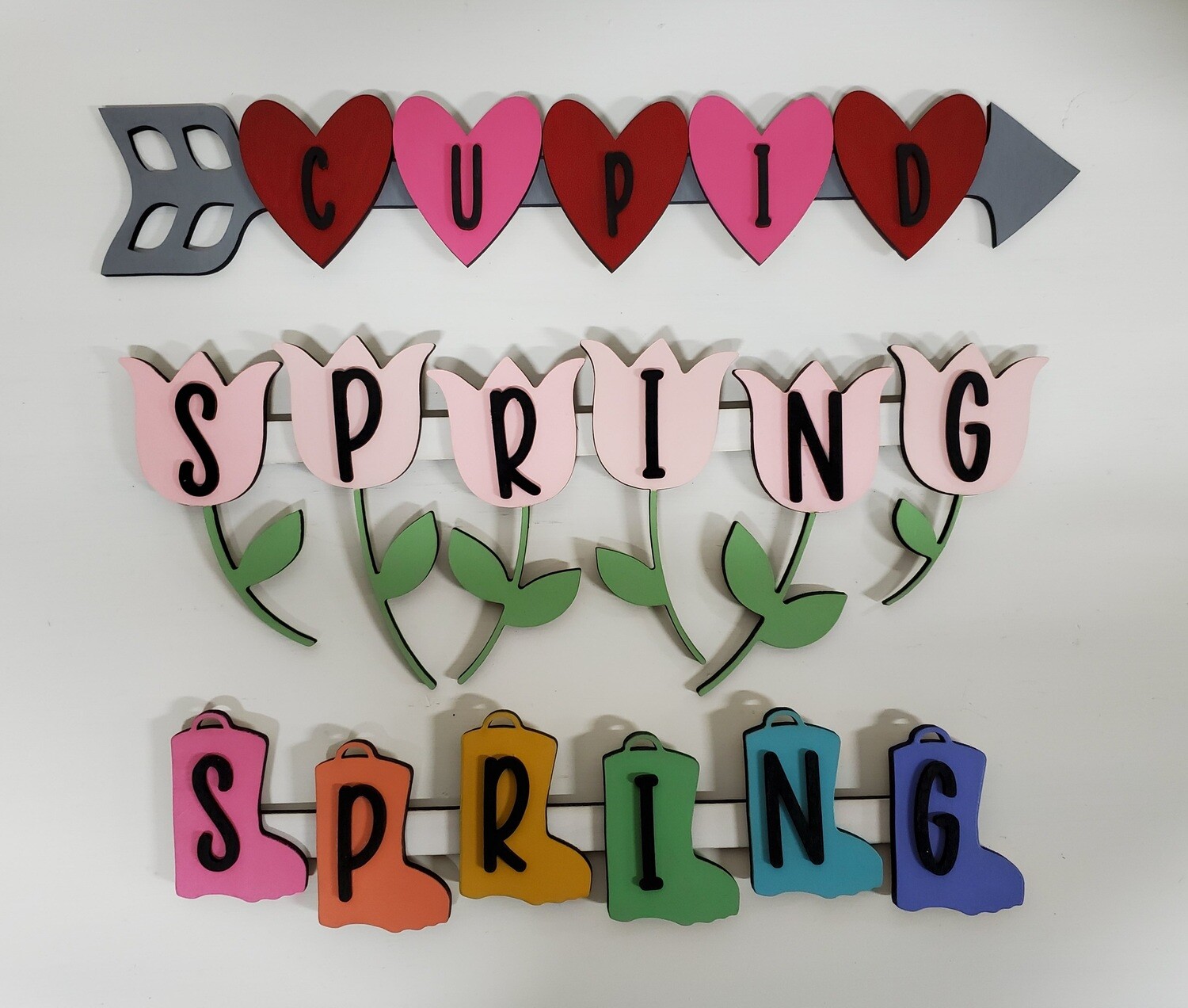 Interchangeable Door Hanger Pieces