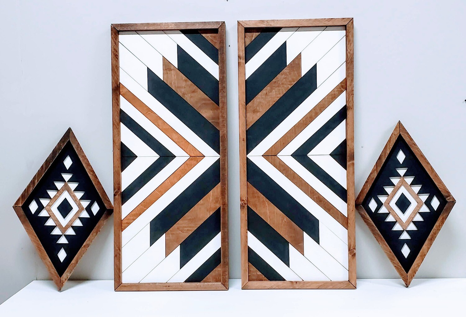 Aztec Style Large Wall Decor Set