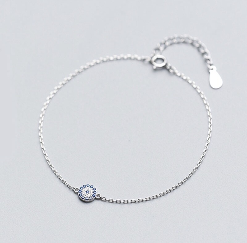 Evil Eye Bracelet (Silver)