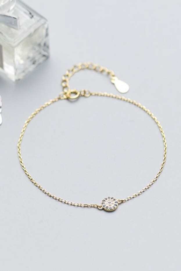 Evil Eye Bracelet (Gold)