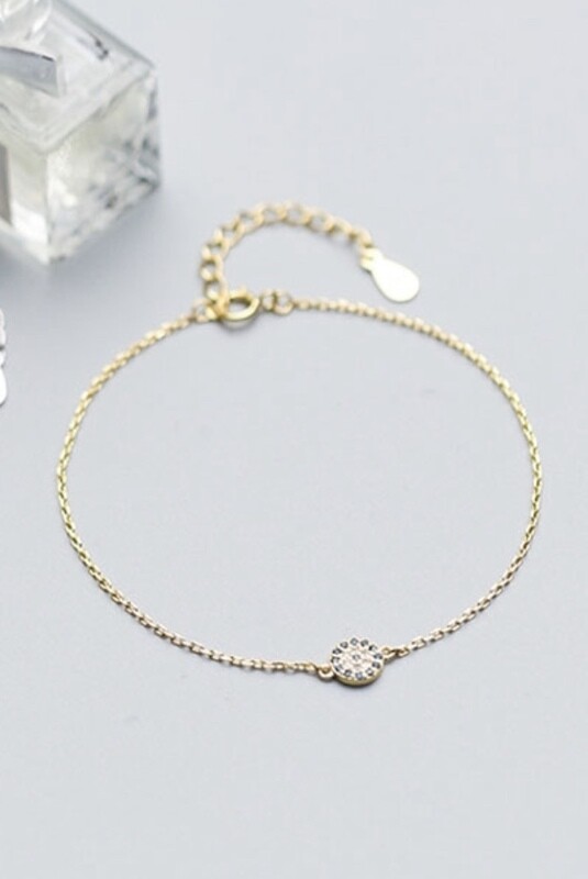 Evil Eye Bracelet (Gold)