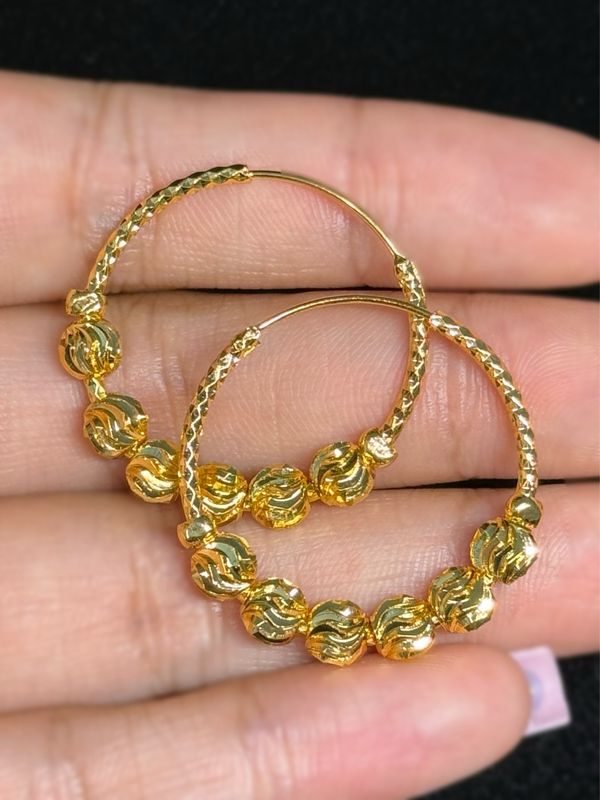 Gold Hoops