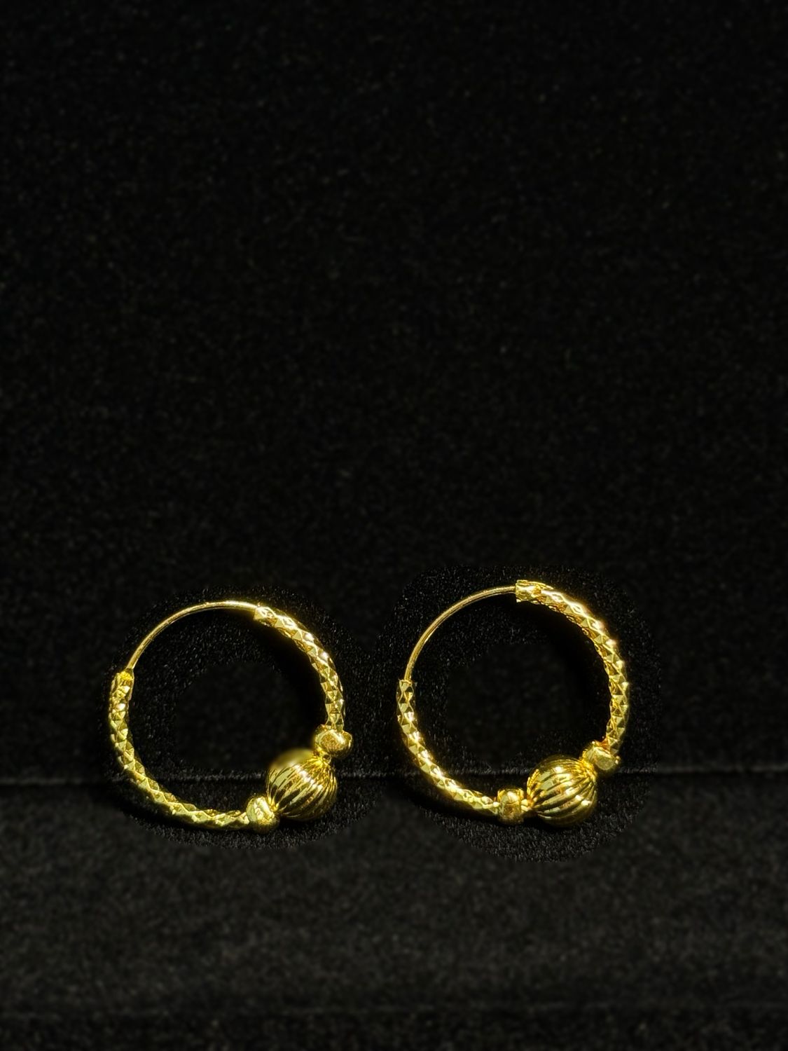 Gold Hoops (small)